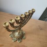 Menorah en laiton