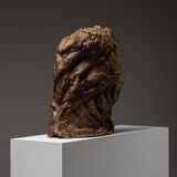 Large abstract ceramic, hervé rousseau, 2000s