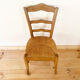 Lot de 6 chaises de ferme vintage