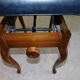 Wooden piano stool
