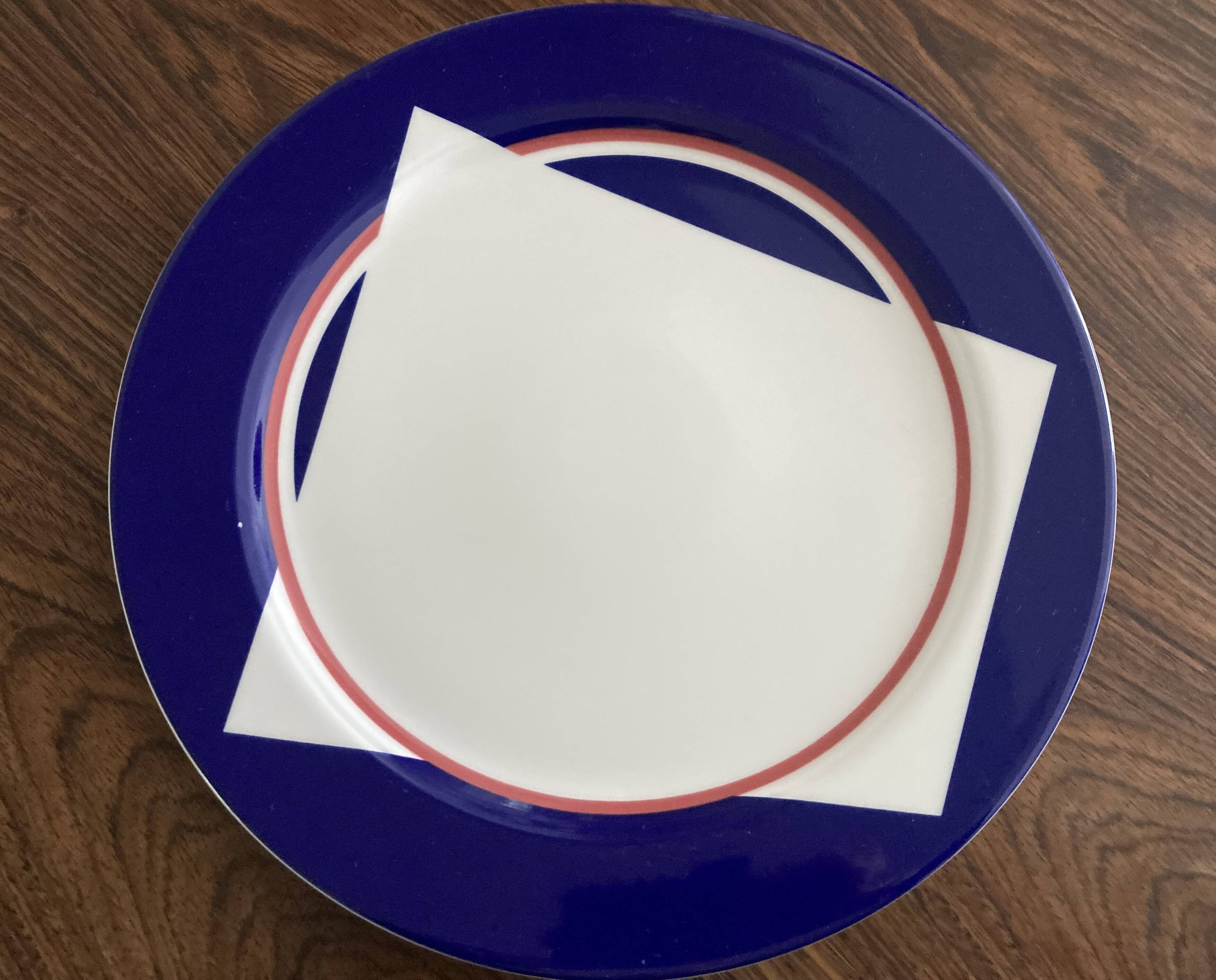 Plate – design collection plate by Adam Tihany for Villeroy and Boch