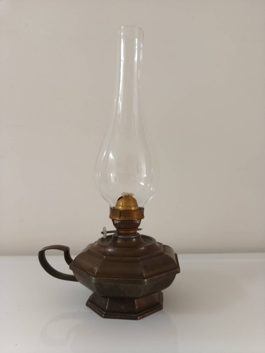Zamak oil lamp