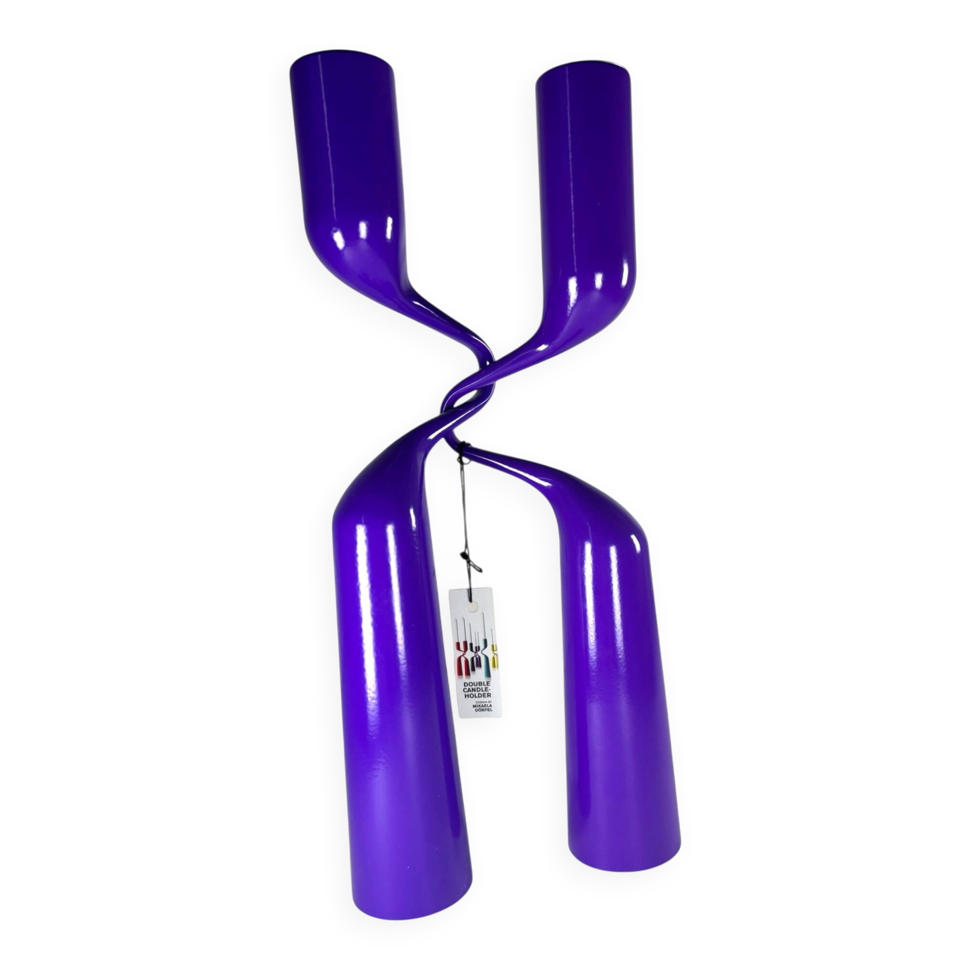 Mikaela Dörfel Pair of “Tango” design candlesticks for Menu