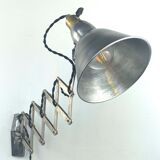Scissors lamp accordion mazda france 1940