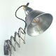Scissors lamp accordion mazda france 1940