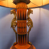 Lamp porcelain Napoleon III