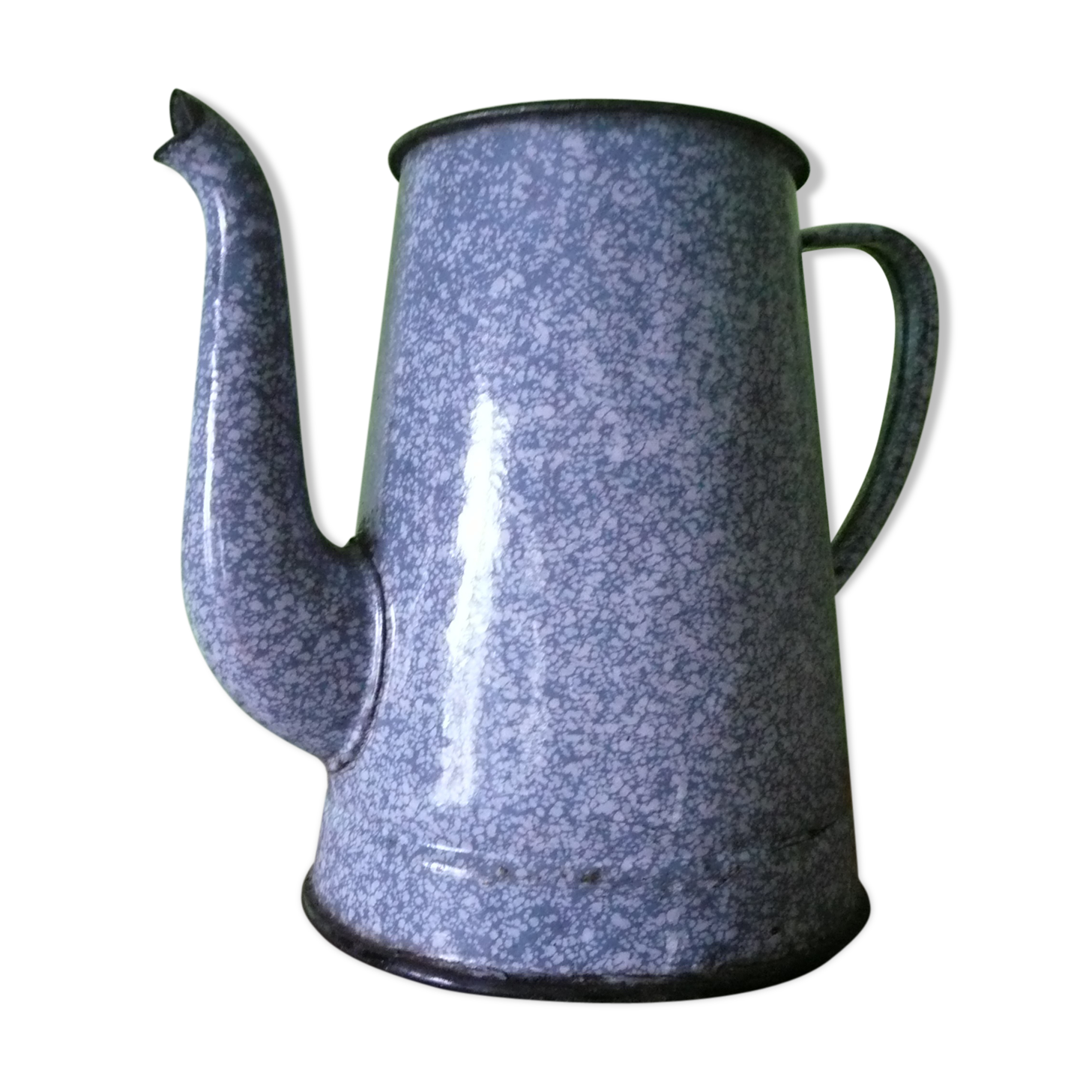 Old enameled coffee maker