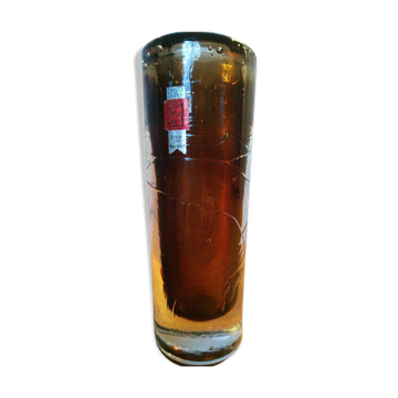 S Schott Zwiesel 1970 glass vase