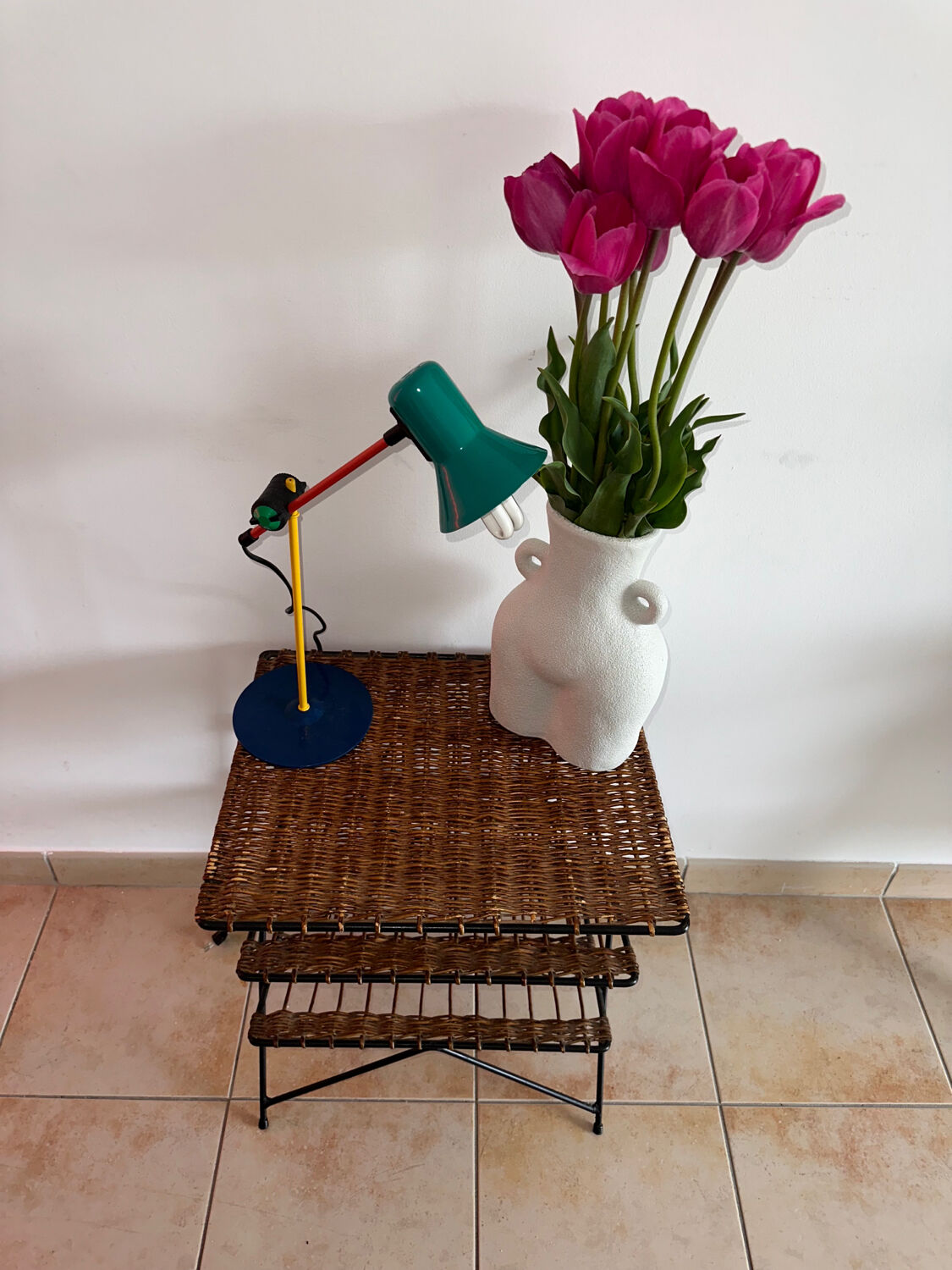 Vintage veneta lumi lamp