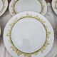 Set of 6 Limoges porcelain plates Haviland Hôtel Métropole Brussels