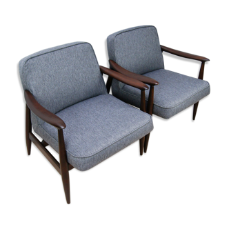Paire de fauteuils Mid-Century GFM-87 de Juliusz Kedziorek pour Gościcińskie Furniture Factory
