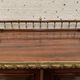 Napoleon III louis XVI style mahogany window and nineteenth century bronze gallery