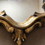 Gilded wood mirror