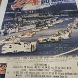 Old canvas poster of the 24h00 of Le Mans 2000 edition le mans