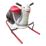 Rare et ancien escargot à bascule de marque mobo