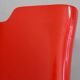 Ensemble de 2 chaises en plastique Universelle Red Joe Colombo de Kartell, Italie, 1967