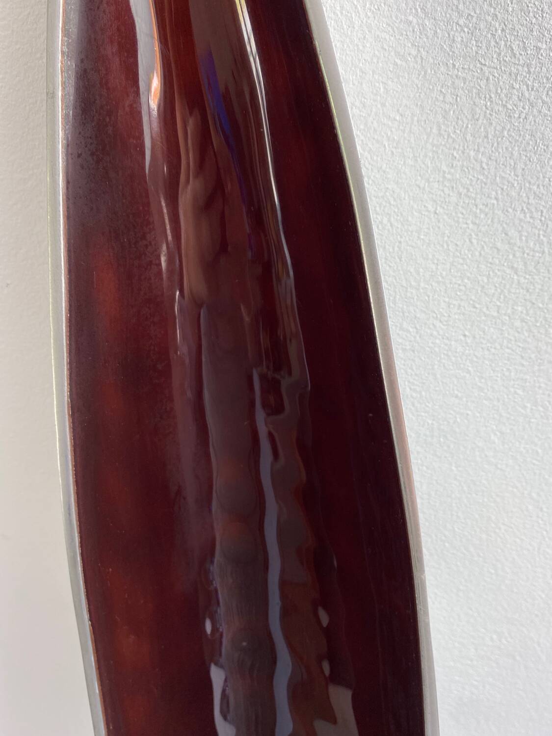 Large enamelled aluminium shuttle cup