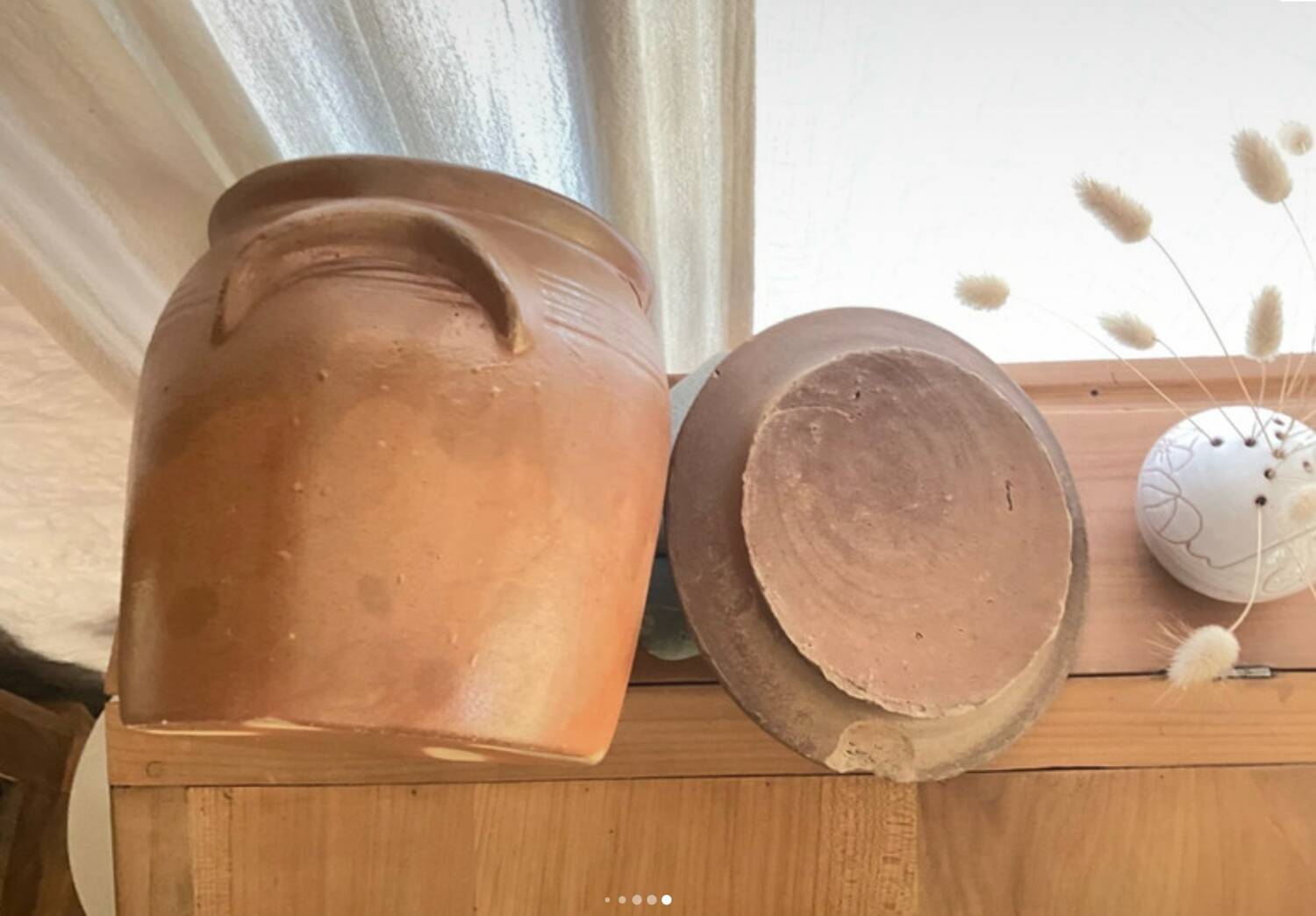 Ancient ceramic salt cellar