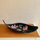 Large Longwy bowl signed L. Valenti