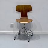 Swivel chair Model 3113 by Arne Jacobsen, Fritz Hansen, 1960s