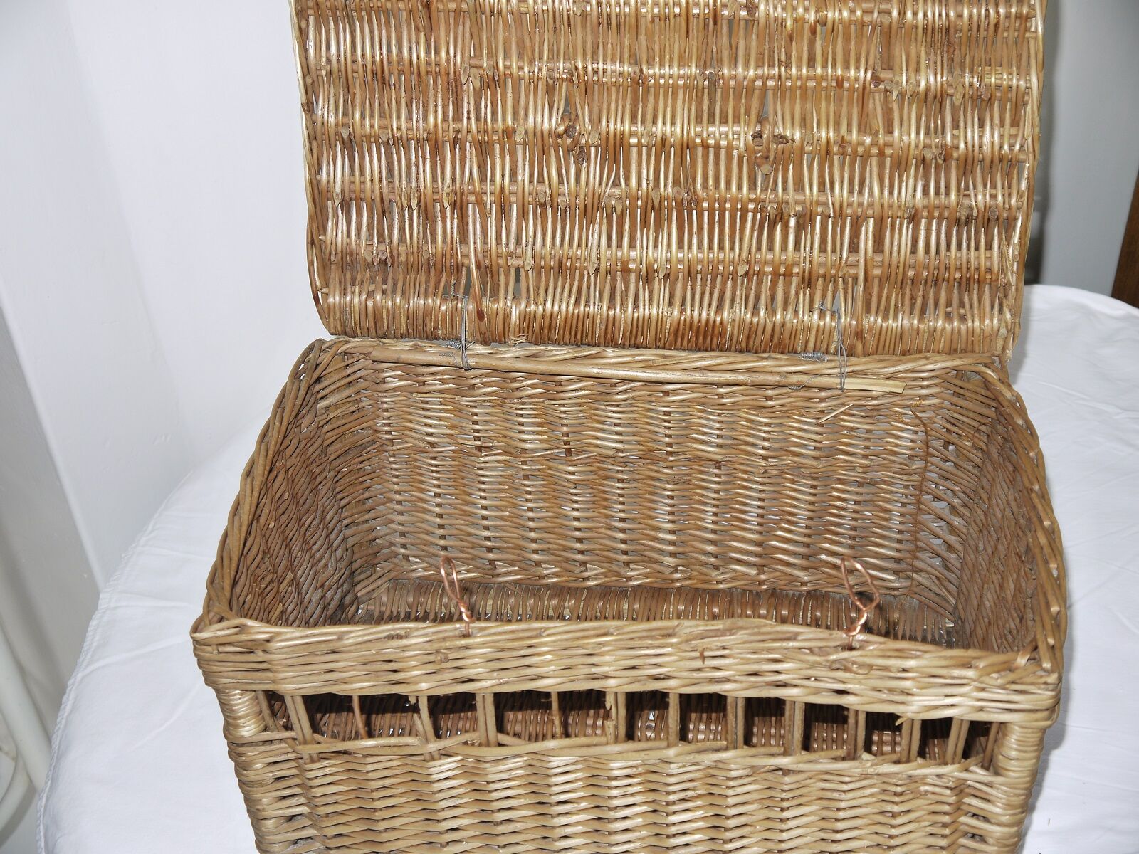 Vintage wicker basket