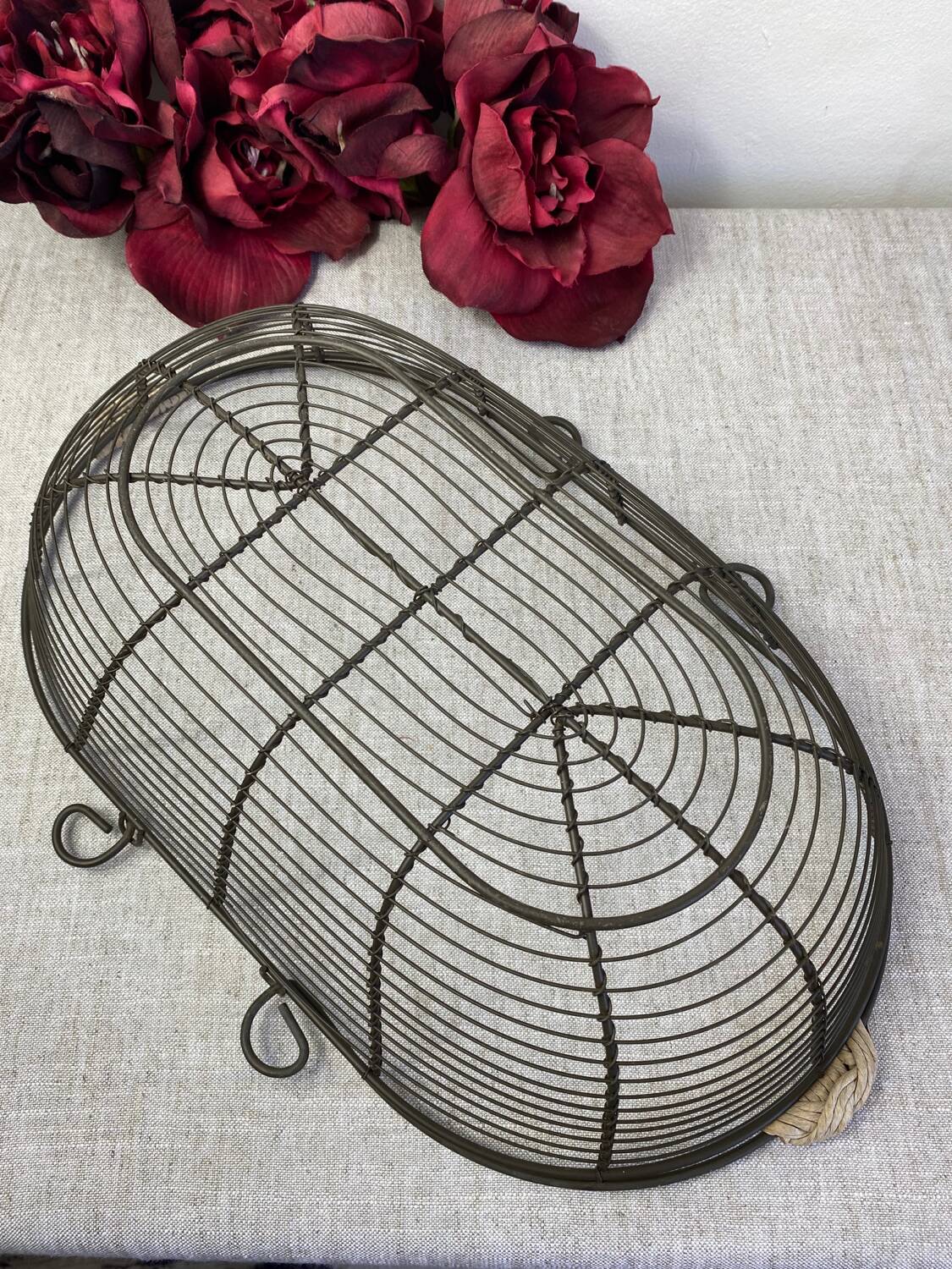 Country metal basket