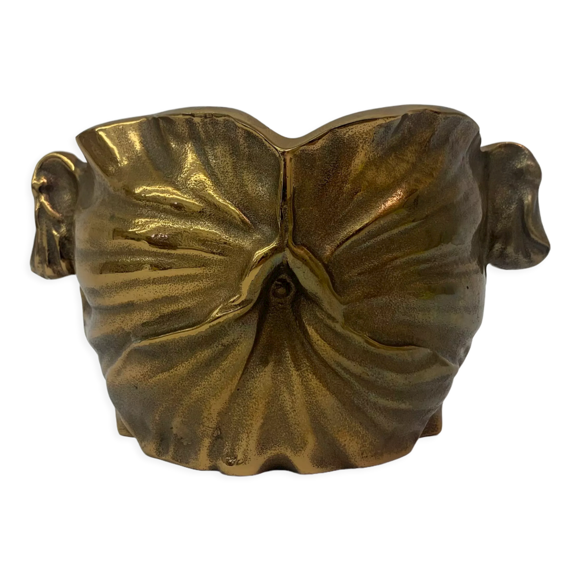 Pot de fleurs en bronze, années 1930