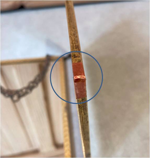 folding triptych mirror Napoleon III genre scene