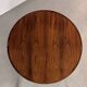 Table à manger ronde du milieu du siècle en palissandre Henry Rosengren Hansen, Danemark, années 1960