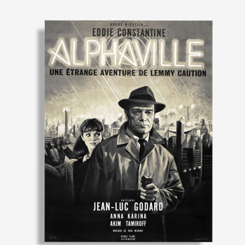 Original movie poster Alphaville