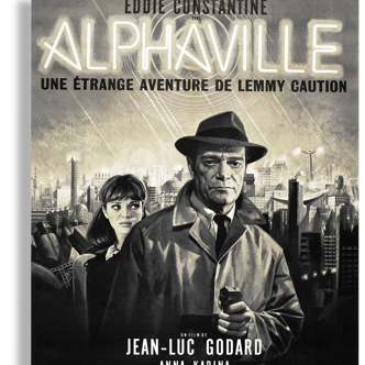 Original movie poster Alphaville