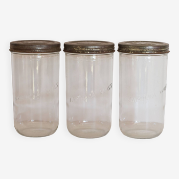Set of 3 Familia Wiss Jars