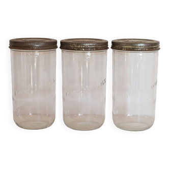 Set of 3 Familia Wiss Jars