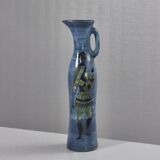 Jean De Lespinasse in Nice Grand vase pitcher France 1950s
