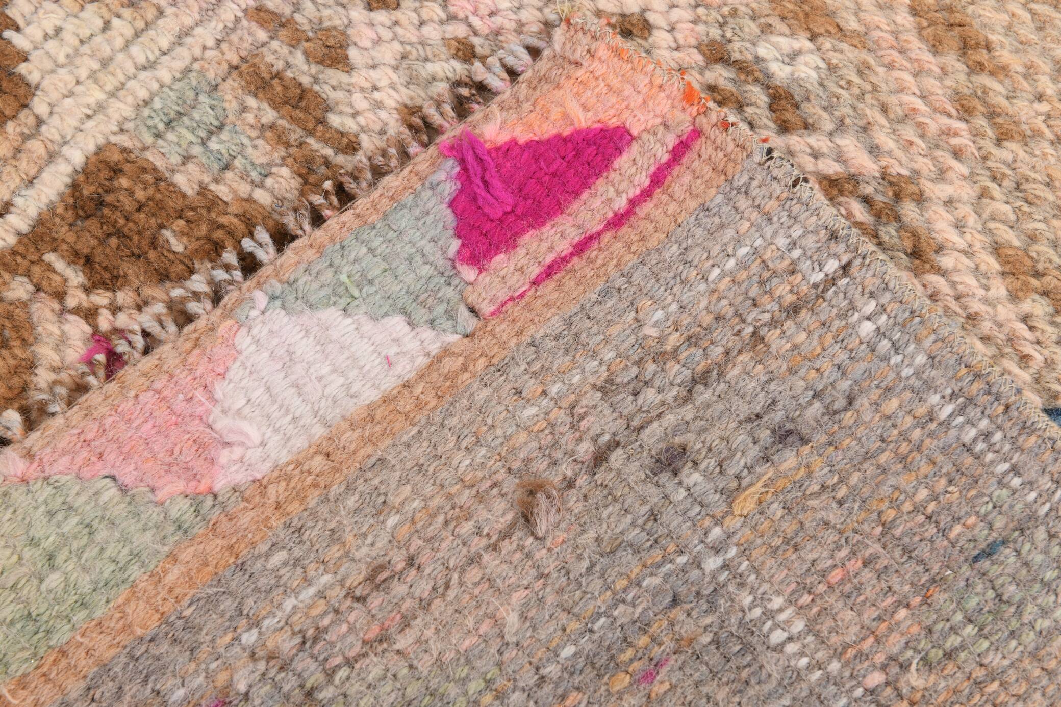 3x12 Turkish Vintage Runner Rug, 80x377Cm