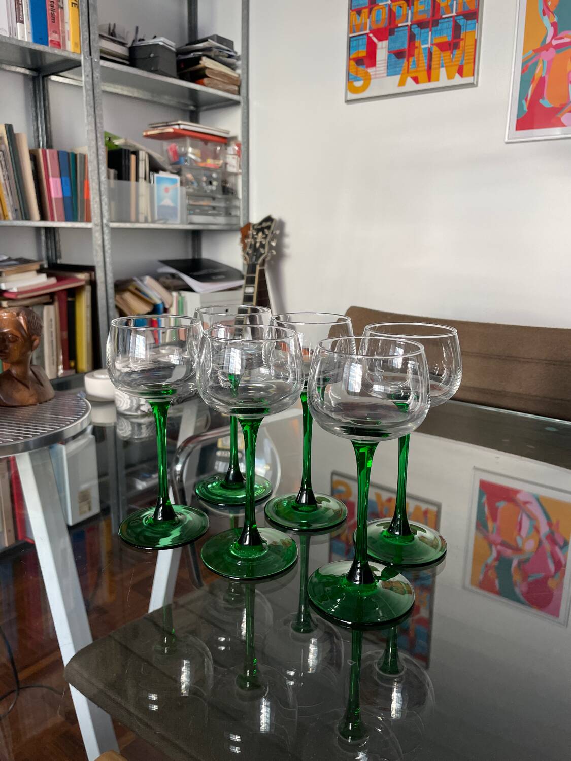 6 von d’Alsace Luminarc glasses
