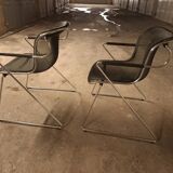 Set of penelope model armchairs by charles pollock