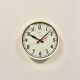 Vintage Beige School Wall Clock from Van Doorn, 1960s
