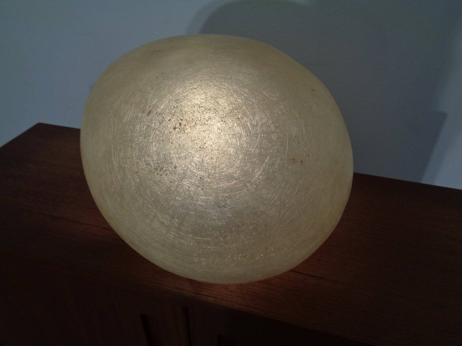 Glass Fibre Table Lamp by André Cazenave for Atelier-A, 1960s