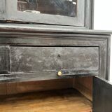Sideboard - showcase 2 old body in blackened wood