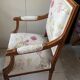 Fauteuil cabriolet époque Louis XVI