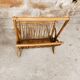 Bamboo magazine holder