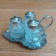 Salière poivrier moutardier set anglais
