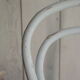 Children's tuna cannage chair renovated in sky blue