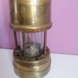 Miner's lamp British coal mining Wales UK
