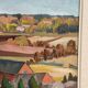 Huile sur toile suédoise du milieu du siècle – « Barns » par Ivar Gidstam 1950