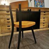 Series of 6 chairs bistro Baumann and Luterma