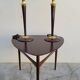1960s Scandinavian tripod coffee table in teak