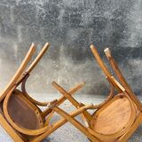 Pair of vintage bistro chairs