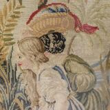 Orientalist style petit point tapestry. Circa 1880.